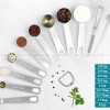 Stainless Steel Baking Scale Measuring Spoon Set Calipers Stir Bar Stainless Steel Baking Scale Measuring Spoon Set Calipers Stir Bar