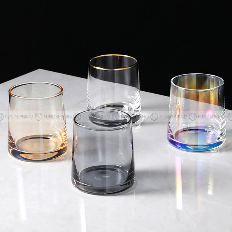 Sleek Simplicity Glass Tumblers: Set of 6 for Water, Beer, Wine, Milk, or Juice Sleek Simplicity Glass Tumblers: Set of 6 for Water, Beer, Wine, Milk, or Juice