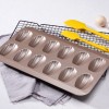 12-Cup Shell Shaped Madeleine Mold for Baking and Cookie Creation 12-Cup Shell Shaped Madeleine Mold for Baking and Cookie Creation