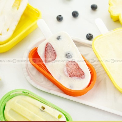 Silicone Homemade Ice Cream Popsicle Mold - Create Delicious Frozen Treats with Ease Silicone Homemade Ice Cream Popsicle Mold - Create Delicious Frozen Treats with Ease