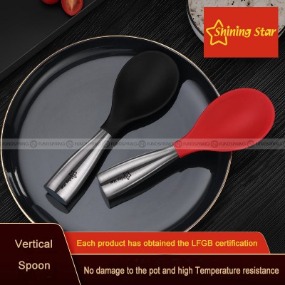 304 Silicone Rice Spoon Rice Cooker Stand-up Rice Shovel 304 Silicone Rice Spoon Rice Cooker Stand-up Rice Shovel