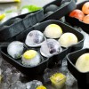 Silicone Ice Lattice: Large Spherical Ice Hockey Mold Silicone Ice Lattice: Large Spherical Ice Hockey Mold
