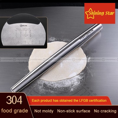 304 Stainless Steel Rolling Pin Household Kitchen Tool Pressing Tool 304 Stainless Steel Rolling Pin Household Kitchen Tool Pressing Tool