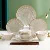 Japanese Elegance Ceramic Dinnerware Set - 16-Piece Delight Japanese Elegance Ceramic Dinnerware Set - 16-Piece Delight