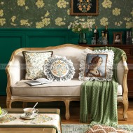 Botticelli Pillow Light Luxury Pillowcase With Core Pastoral Cushion Botticelli Pillow Light Luxury Pillowcase With Core Pastoral Cushion