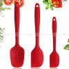 Silicone Baking Mastery: Set of 3 Cake Cream Spatulas for Precision Mixing Silicone Baking Mastery: Set of 3 Cake Cream Spatulas for Precision Mixing