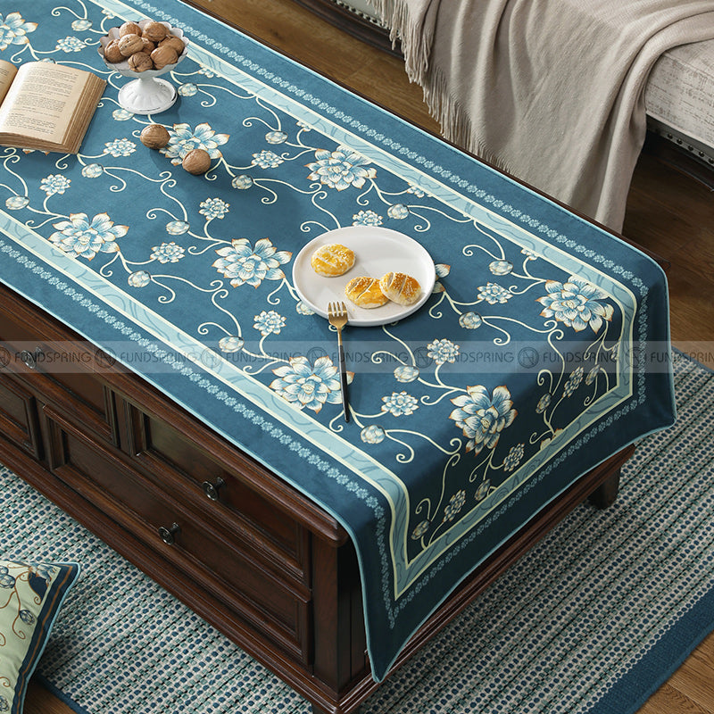 Baikal Lake Tablecloth Table Cover Cabinet Towel Drawer Green Cover Cloth Baikal Lake Tablecloth Table Cover Cabinet Towel Drawer Green Cover Cloth