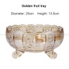 Crystal Elegance: Glass Decor Set for Coffee Tables - Plate, Jar, Vase, Fruit Bowl Crystal Elegance: Glass Decor Set for Coffee Tables - Plate, Jar, Vase, Fruit Bowl