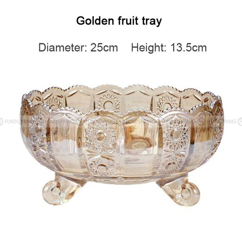 Crystal Elegance: Glass Decor Set for Coffee Tables - Plate, Jar, Vase, Fruit Bowl Crystal Elegance: Glass Decor Set for Coffee Tables - Plate, Jar, Vase, Fruit Bowl