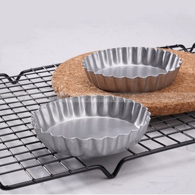 Blossom Bake Non-Stick Mini Flower-Shaped Pie Pans - Set of 5 Blossom Bake Non-Stick Mini Flower-Shaped Pie Pans - Set of 5