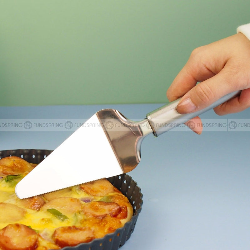 Stainless Steel Baking Spatula Pizza Spatula Pancake Cheese Cutter