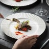 Nordic Dinnerware Carll Solar Series Ceramic White Dinner Plate Nordic Dinnerware Carll Solar Series Ceramic White Dinner Plate