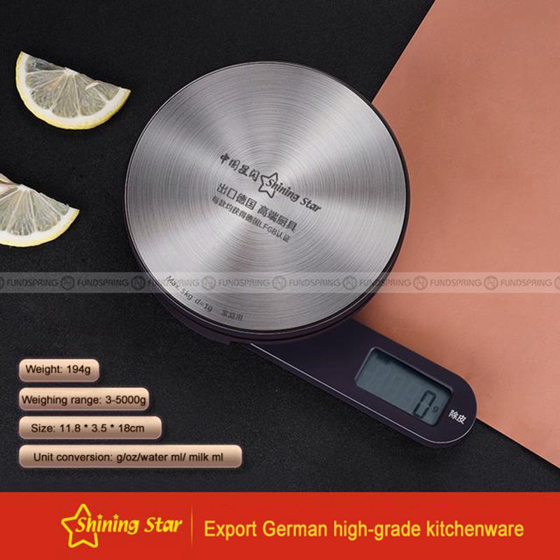 Self-generating Baking Electronic Scale Precision Portable Food Scale Self-generating Baking Electronic Scale Precision Portable Food Scale
