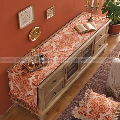 Fanhua Table Runner Velvet Desk Cloth Waterproof TV Cabinet Cover Fanhua Table Runner Velvet Desk Cloth Waterproof TV Cabinet Cover