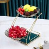 Contemporary Elegance: Crystal Glass Fruit Plate Stand for Stylish Snacking and Display Contemporary Elegance: Crystal Glass Fruit Plate Stand for Stylish Snacking and Display