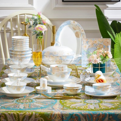 Time Walks Hand-made Tableware Set Ceramic Dinnerware Set 60 Pcs Time Walks Hand-made Tableware Set Ceramic Dinnerware Set 60 Pcs