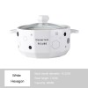 Double-eared Soup Bowl With Lid - Household Ceramic Bowl, Ideal for One-person Tableware