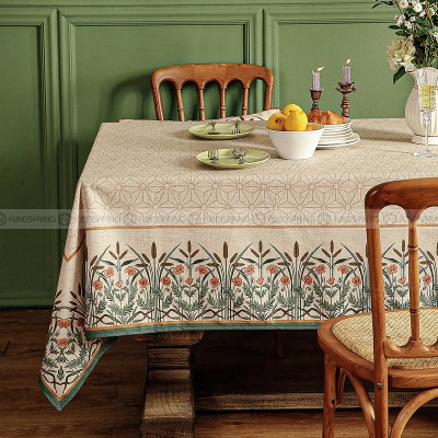 Cutillo Tablecloth Cotton Linen Table Cloth Waterproof Desk Cover Cutillo Tablecloth Cotton Linen Table Cloth Waterproof Desk Cover