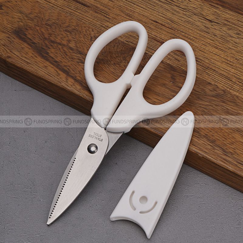 Household Auxiliary Food Scissors Multi-function Stainless Steel Scissors