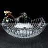European Elegance: Crystal Glass Serving Bowl for Fruits, Candy, and More European Elegance: Crystal Glass Serving Bowl for Fruits, Candy, and More