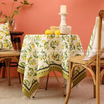 Meet Sicily Tablecloth Fabric Table Cover Lim Green Waterproof Garden Tablecloth Meet Sicily Tablecloth Fabric Table Cover Lim Green Waterproof Garden Tablecloth