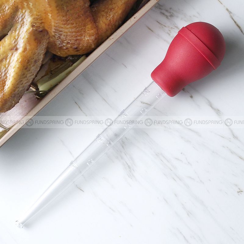 Seasoning Syringe Turkey Seasoning Pump BBQ Seasoning Silicone Pump