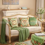 Santa Tia Pillow Pastoral Sofa Cushion Pillow Lumbar Pillow Cover Santa Tia Pillow Pastoral Sofa Cushion Pillow Lumbar Pillow Cover