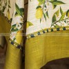 Meet Sicily Tablecloth Country Style Table Cover Lim Green Waterproof Tablecloth Meet Sicily Tablecloth Country Style Table Cover Lim Green Waterproof Tablecloth