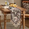Kozwald Table Runner Simple Modern Linen Waterproof Brown Table Runner Kozwald Table Runner Simple Modern Linen Waterproof Brown Table Runner