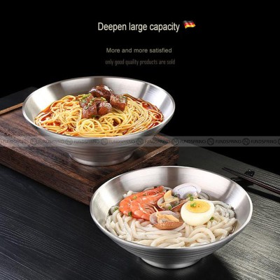 304 Stainless Steel Rice Bowl Soup Bowl Anti-scalding Hat Bowl 304 Stainless Steel Rice Bowl Soup Bowl Anti-scalding Hat Bowl