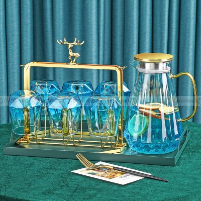 Heat-Resistant Glass Mugs with Handles - Modern Set of Elegant and Functional Cups Heat-Resistant Glass Mugs with Handles - Modern Set of Elegant and Functional Cups