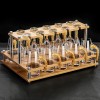 Gold Foil Wine Glass Wine Dispenser Small Goblet Cup Holder Win Set Gold Foil Wine Glass Wine Dispenser Small Goblet Cup Holder Win Set