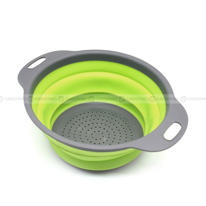 Foldable Fruit Vegetable Basket Retractable Water Filter Basket 9-Inch Foldable Fruit Vegetable Basket Retractable Water Filter Basket 9-Inch