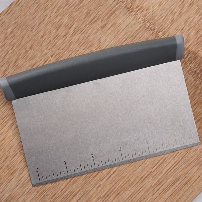 Stainless Steel Flour Cutter Dough Cutter Scraper with Scale Stainless Steel Flour Cutter Dough Cutter Scraper with Scale