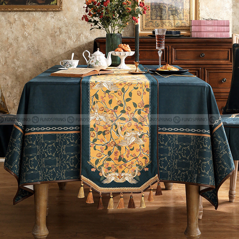 Waddesdon Manor Table Runner High-grade Table Decorative Cloth Towel