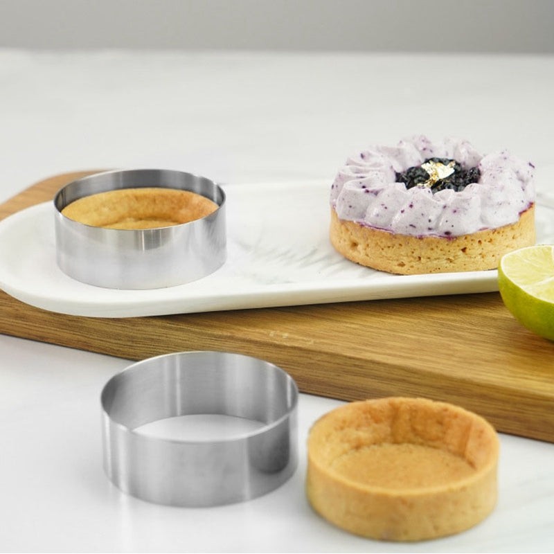DIY Baking Tools Mousse Ring Thickened Cake Ring Round Baking Mold DIY Baking Tools Mousse Ring Thickened Cake Ring Round Baking Mold