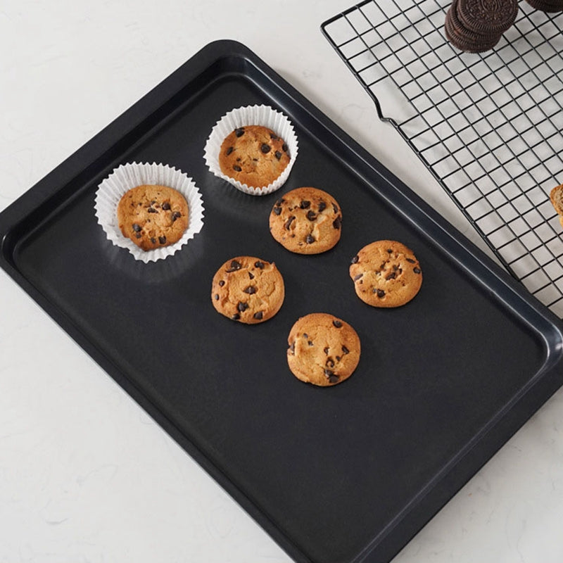 14.5-Inch Large Rectangular Baking Tray Baking Oven Tray Cookie Tray 14.5-Inch Large Rectangular Baking Tray Baking Oven Tray Cookie Tray