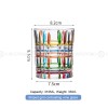 Contrast Color Stripe Glass Cups Painted Water Cup Whiskey Glass Contrast Color Stripe Glass Cups Painted Water Cup Whiskey Glass