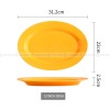 Nordic Ceramic Dinnerware Oval Plate Porcelain Colors Dishes 12" Nordic Ceramic Dinnerware Oval Plate Porcelain Colors Dishes 12"