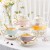 4-Color Set of 10: Teapot + Candle Holder+Cup*4 + Saucer*4 