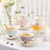 4-Color Set of 10: Teapot + Candle Holder+Cup*4 + Saucer*4 