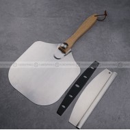 Baking Tools Folding Pizza Spatula Transfer Shovel Half Circle Cutter Baking Tools Folding Pizza Spatula Transfer Shovel Half Circle Cutter