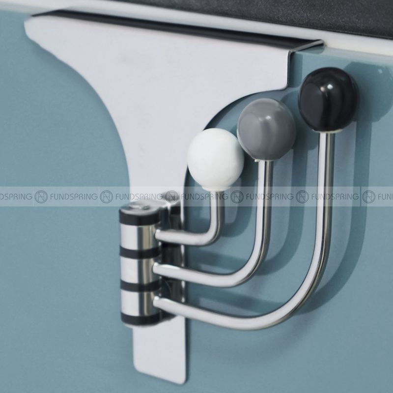 Smart Door Hooks: Nail-Free Coat and Hat Rack for Doors