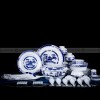 Pavilion Sycamore Tableware Blue And White Ceramic Dinnerware 46 Pcs Pavilion Sycamore Tableware Blue And White Ceramic Dinnerware 46 Pcs