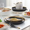 Simplicity Ceramic Tableware Black White With Gold Rim Plates Bowls Simplicity Ceramic Tableware Black White With Gold Rim Plates Bowls