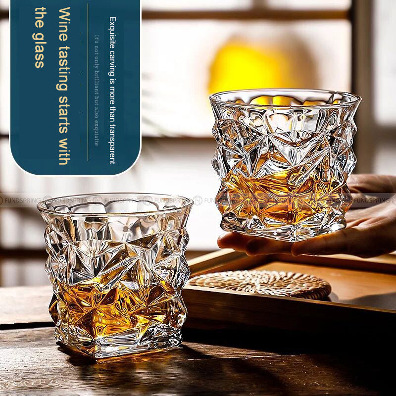 Wine Glass Glacier Whiskey Glass Bar Wine Set Beer Glass Wine Bottle