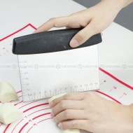 6.5-Inch Stainless Steel Flour Cutter Scale Dough Cutter Flour Scraper 6.5-Inch Stainless Steel Flour Cutter Scale Dough Cutter Flour Scraper