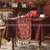Lapland Table Runner Christmas Table Runner Luxury Red Counter Cover Lapland Table Runner Christmas Table Runner Luxury Red Counter Cover