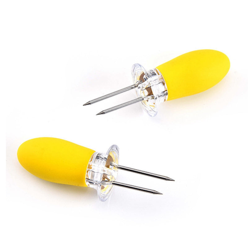 VersaFork Culinary Tool: Multipurpose Stainless Steel Food Fork with Corn Needle and BBQ Expertise Set of 2 VersaFork Culinary Tool: Multipurpose Stainless Steel Food Fork with Corn Needle and BBQ Expertise Set of 2