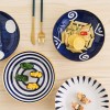Harmony in Simplicity: Set of 4 Japanese Ceramic Deep Plates (7'' and 8'') - Timeless Elegance for Every Meal Harmony in Simplicity: Set of 4 Japanese Ceramic Deep Plates (7'' and 8'') - Timeless Elegance for Every Meal